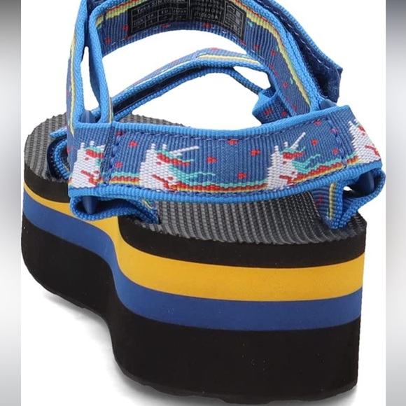 Teva Women's Flatform Universal Sandals - Unicorn Dark Blue - Picture 2 of 6